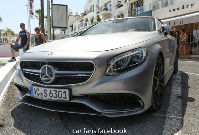 Mercedes-AMG S 63 Convertible A217