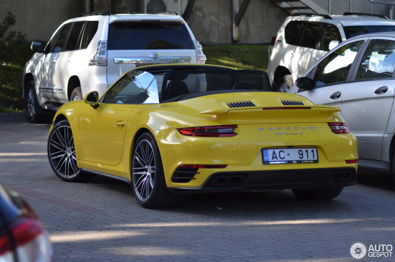 Porsche 991 Turbo S Cabriolet MkII