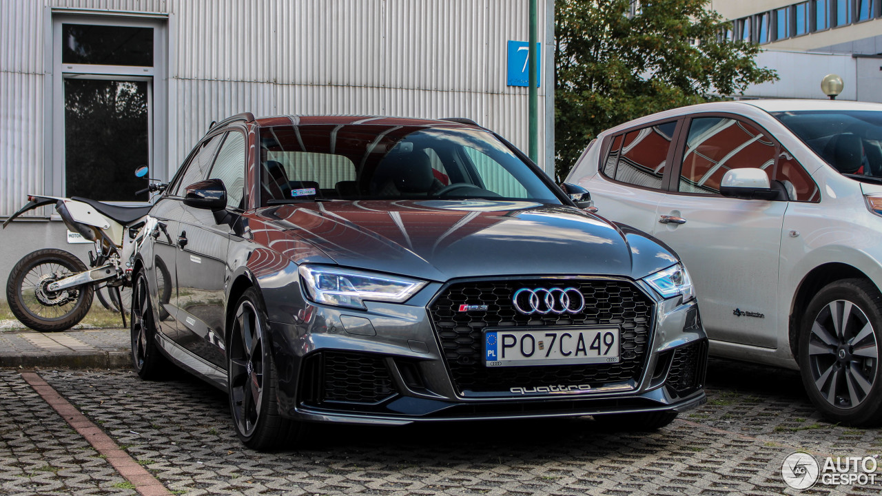 Audi RS3 Sportback 8V 2018