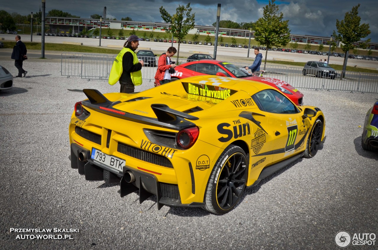 Ferrari 488 Spider Mansory Siracusa 4XX