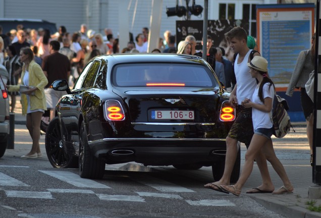 Bentley Mulsanne Speed Blue Train Edition