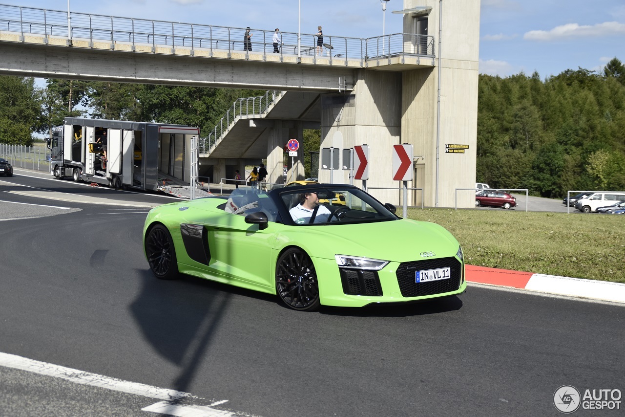 Audi R8 V10 Spyder 2016