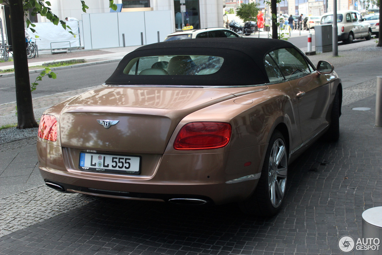 Bentley Continental GTC 2012