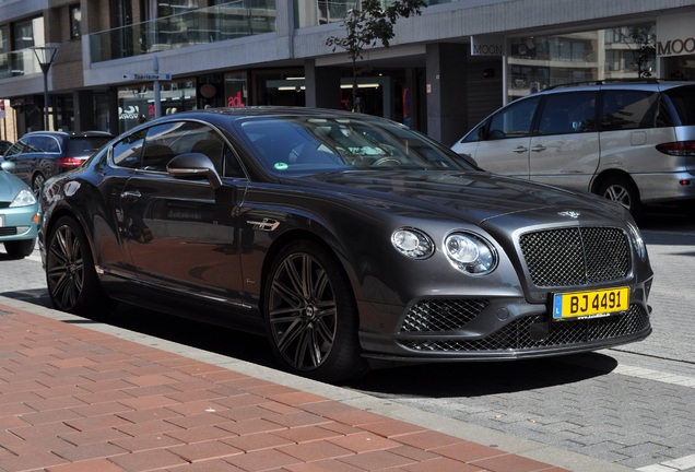 Bentley Continental GT Speed 2016