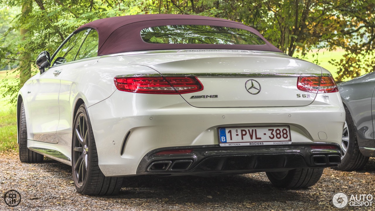 Mercedes-AMG S 63 Convertible A217