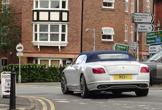 Bentley Continental GTC Speed 2016