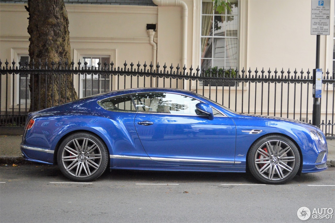 Bentley Continental GT Speed 2016