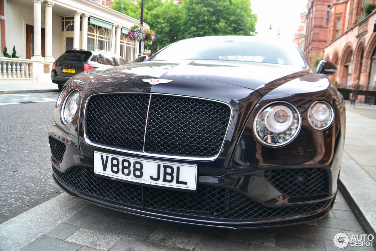 Bentley Continental GT V8 S 2016