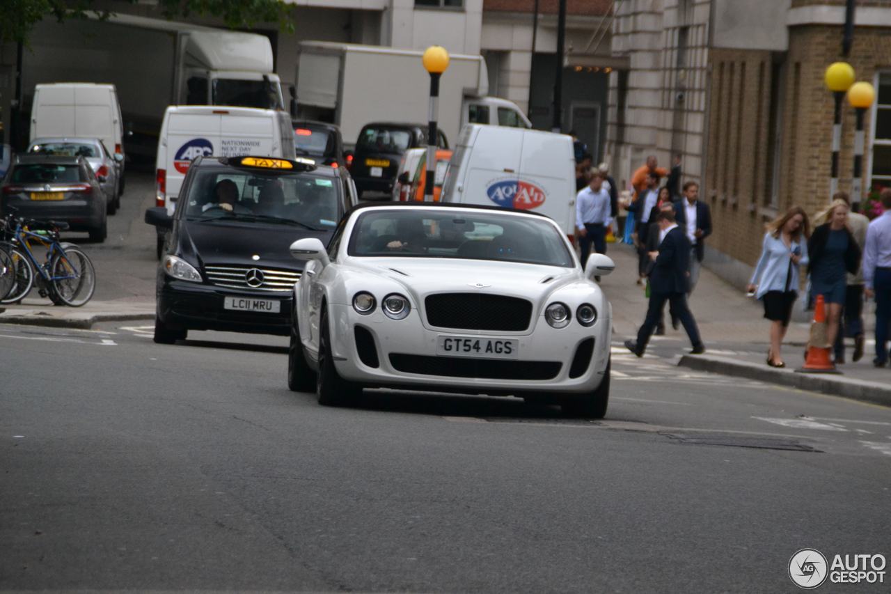 Bentley Continental Supersports Convertible