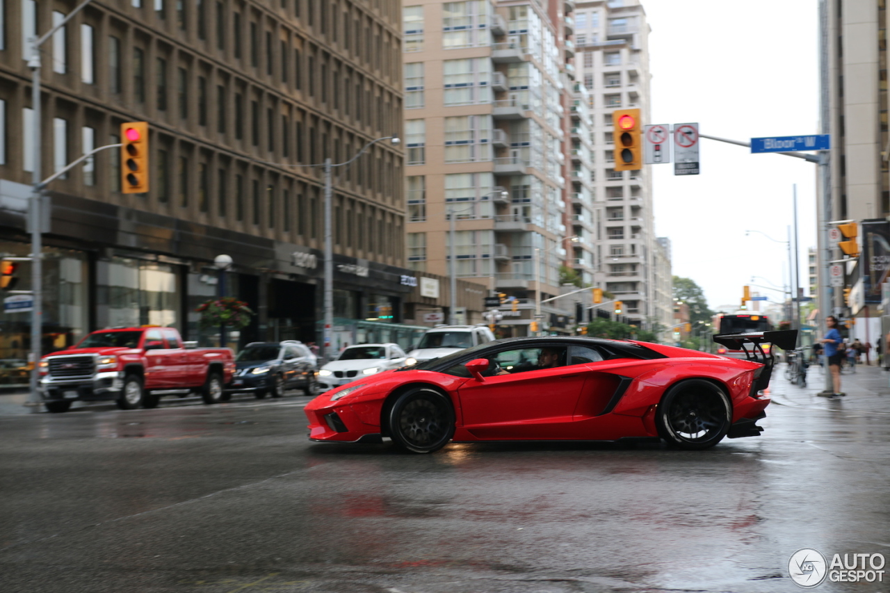 Lamborghini Aventador LP700-4 Liberty Walk LB Performance Wide Body