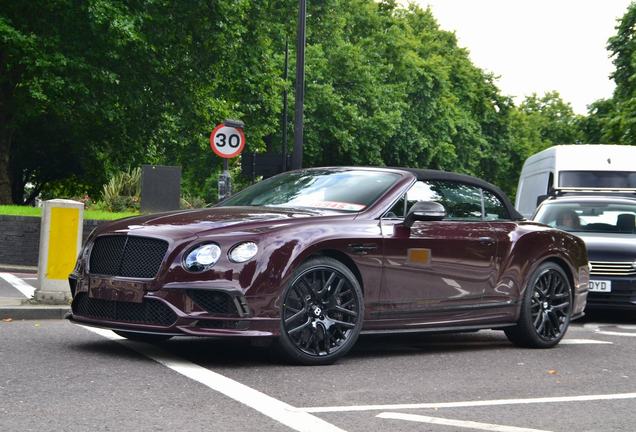 Bentley Continental Supersports Convertible 2018