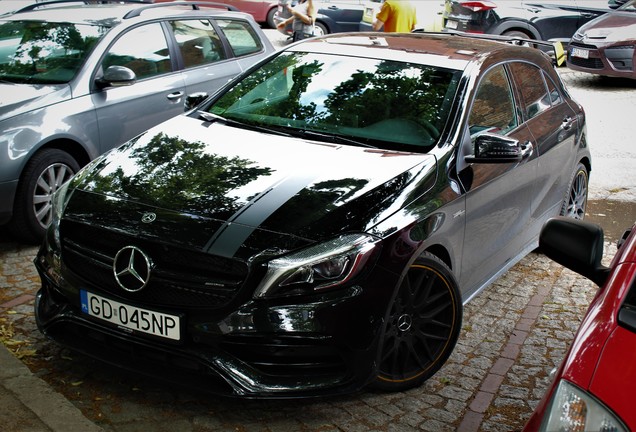 Mercedes-AMG A 45 W176 Yellow Night Edition