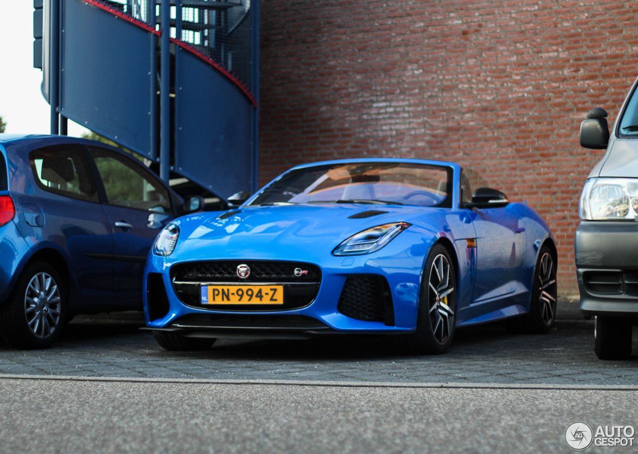 Jaguar F-TYPE SVR Convertible 2017