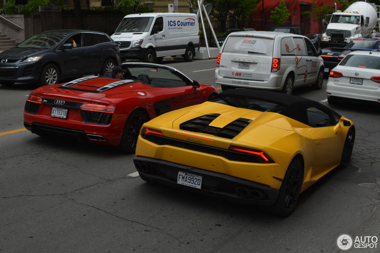 Audi R8 V10 Spyder 2016