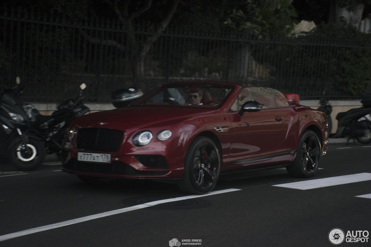 Bentley Continental GTC V8 S 2016