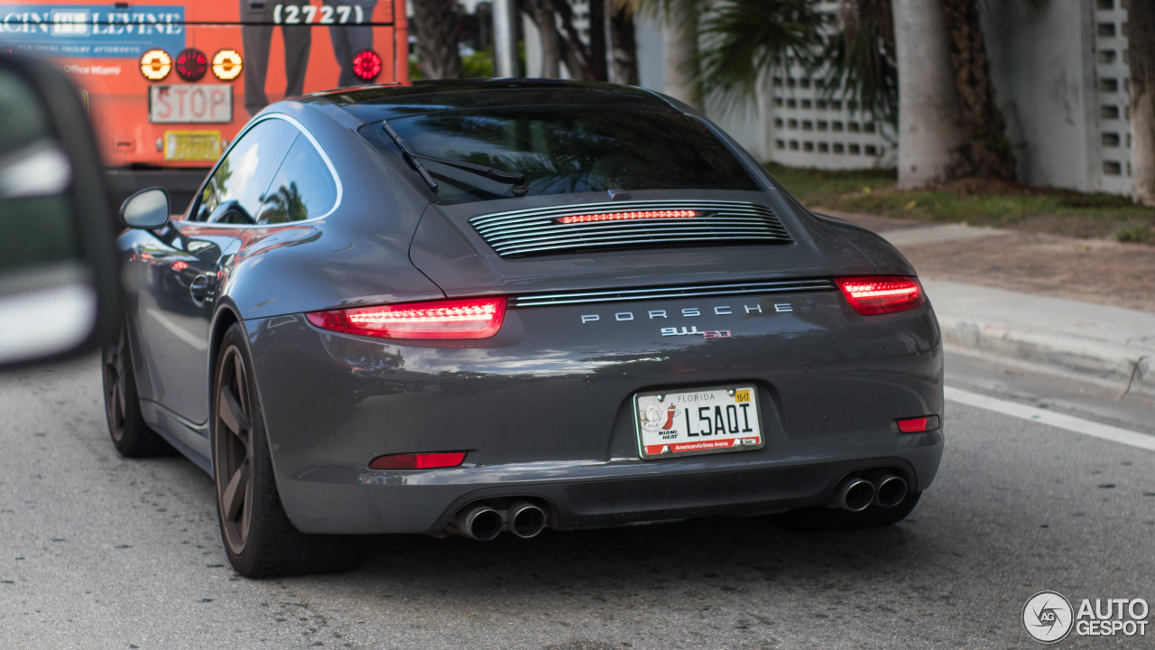 Porsche 991 50th Anniversary Edition