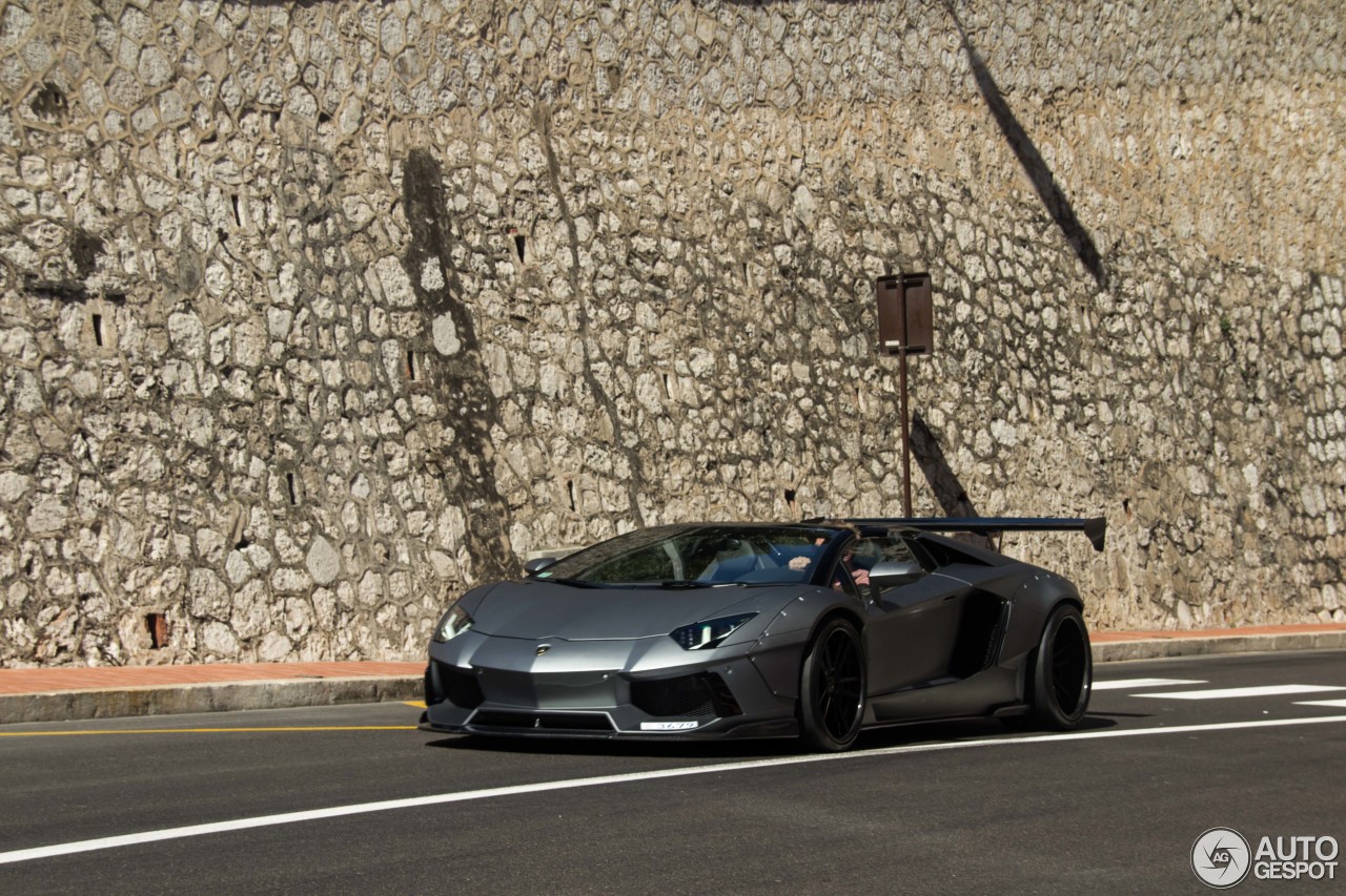 Lamborghini Aventador LP700-4 Roadster Liberty Walk LB Performance Wide Body