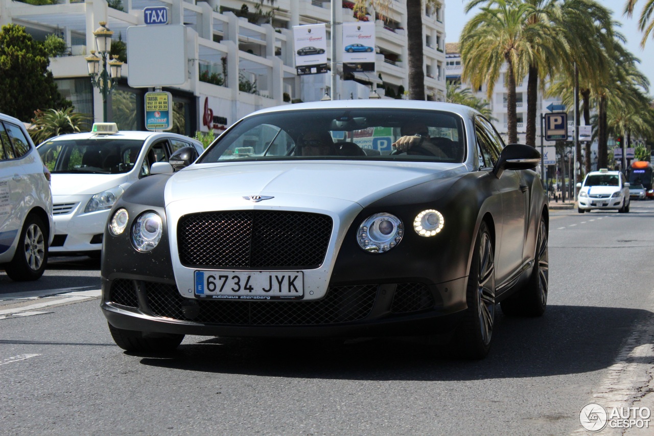 Bentley Continental GT Speed 2012