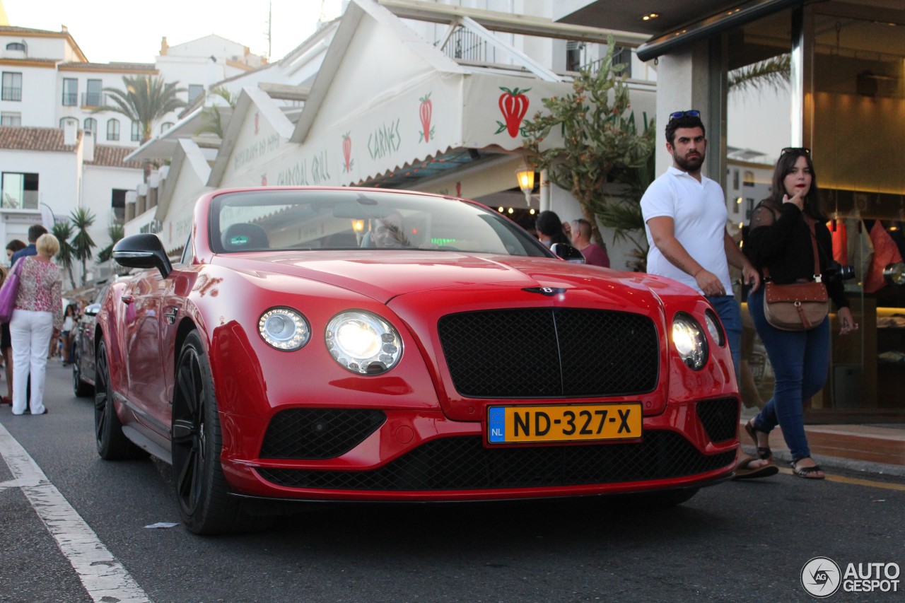 Bentley Continental GTC V8 S 2016