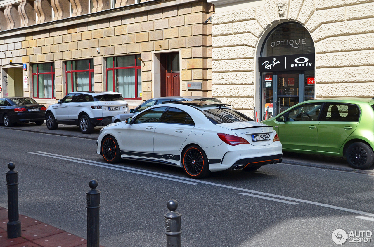 Mercedes-Benz CLA 45 AMG OrangeArt Edition C117