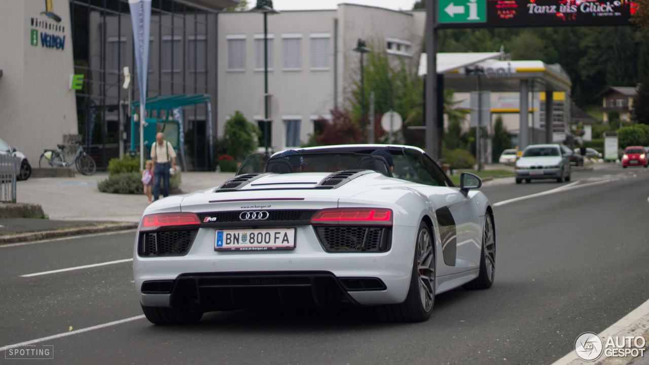 Audi R8 V10 Spyder 2016