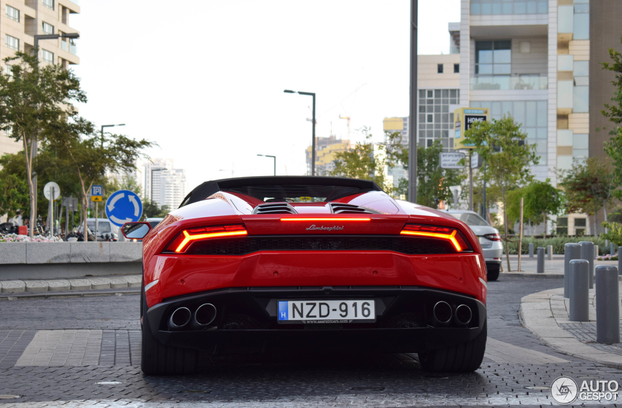 Lamborghini Huracán LP610-4 Spyder