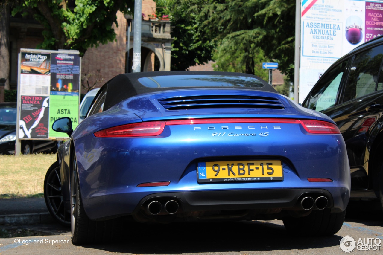 Porsche 991 Carrera 4S Cabriolet MkI