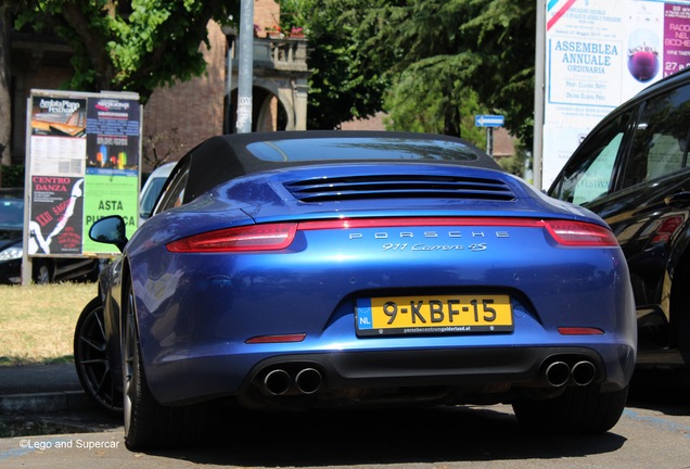 Porsche 991 Carrera 4S Cabriolet MkI