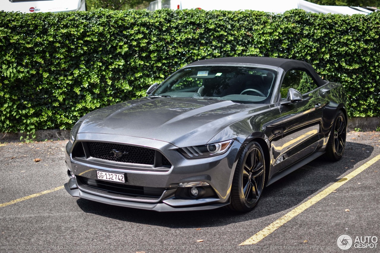 Ford Mustang GT Convertible 2015