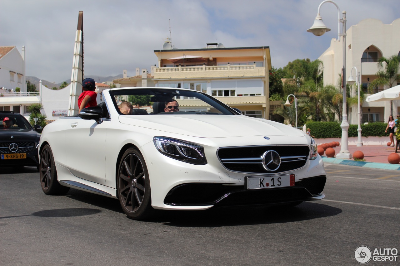 Mercedes-AMG S 63 Convertible A217