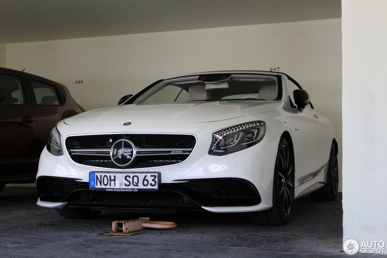 Mercedes-AMG S 63 Convertible A217