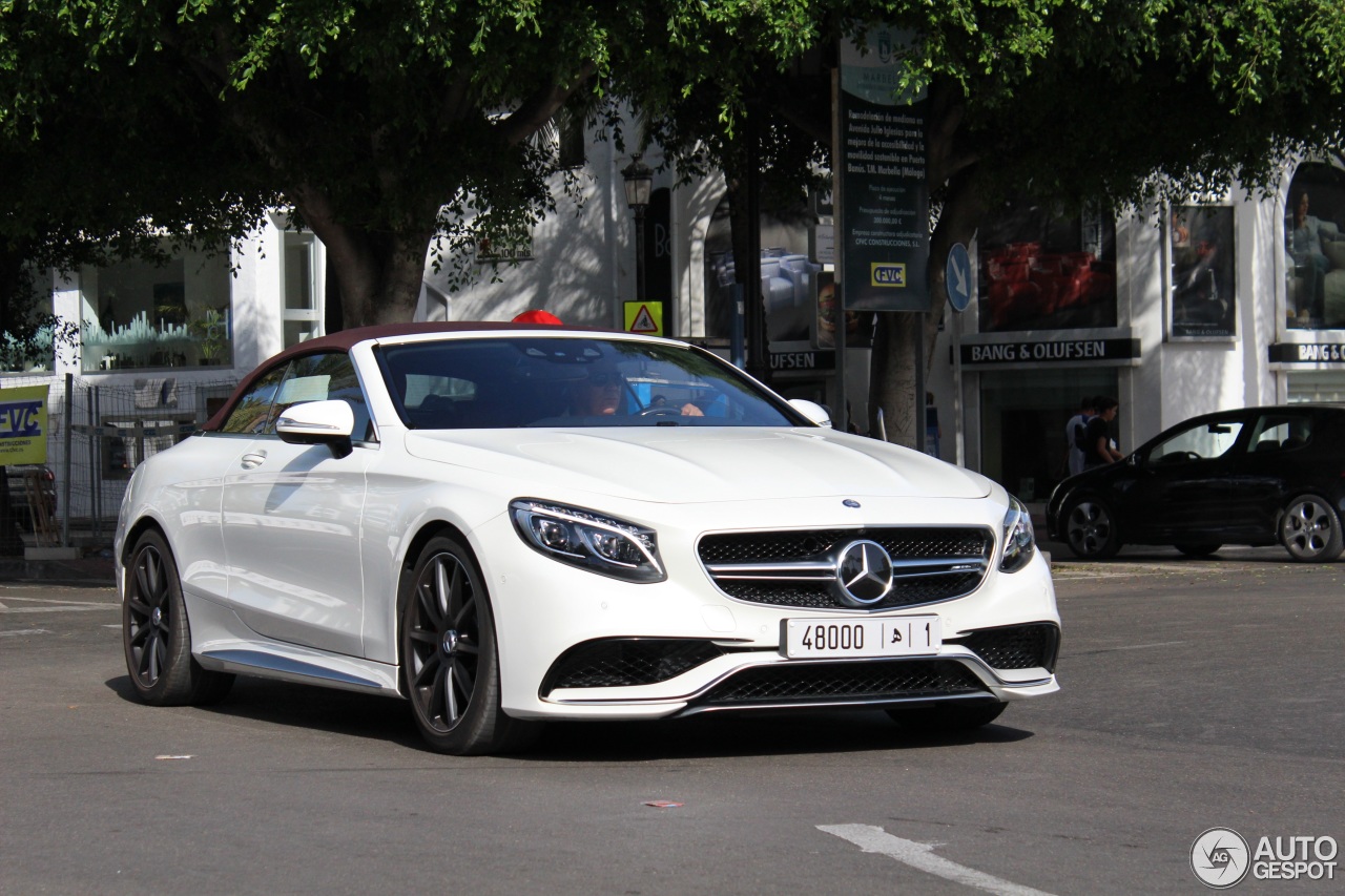 Mercedes-AMG S 63 Convertible A217