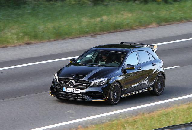 Mercedes-AMG A 45 W176 Yellow Night Edition