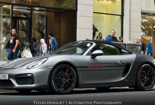 Porsche 981 Boxster Spyder