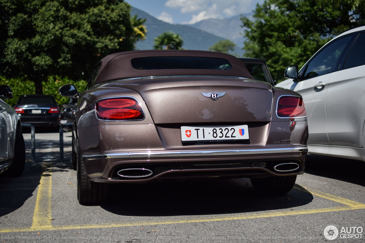 Bentley Continental GTC Speed 2016