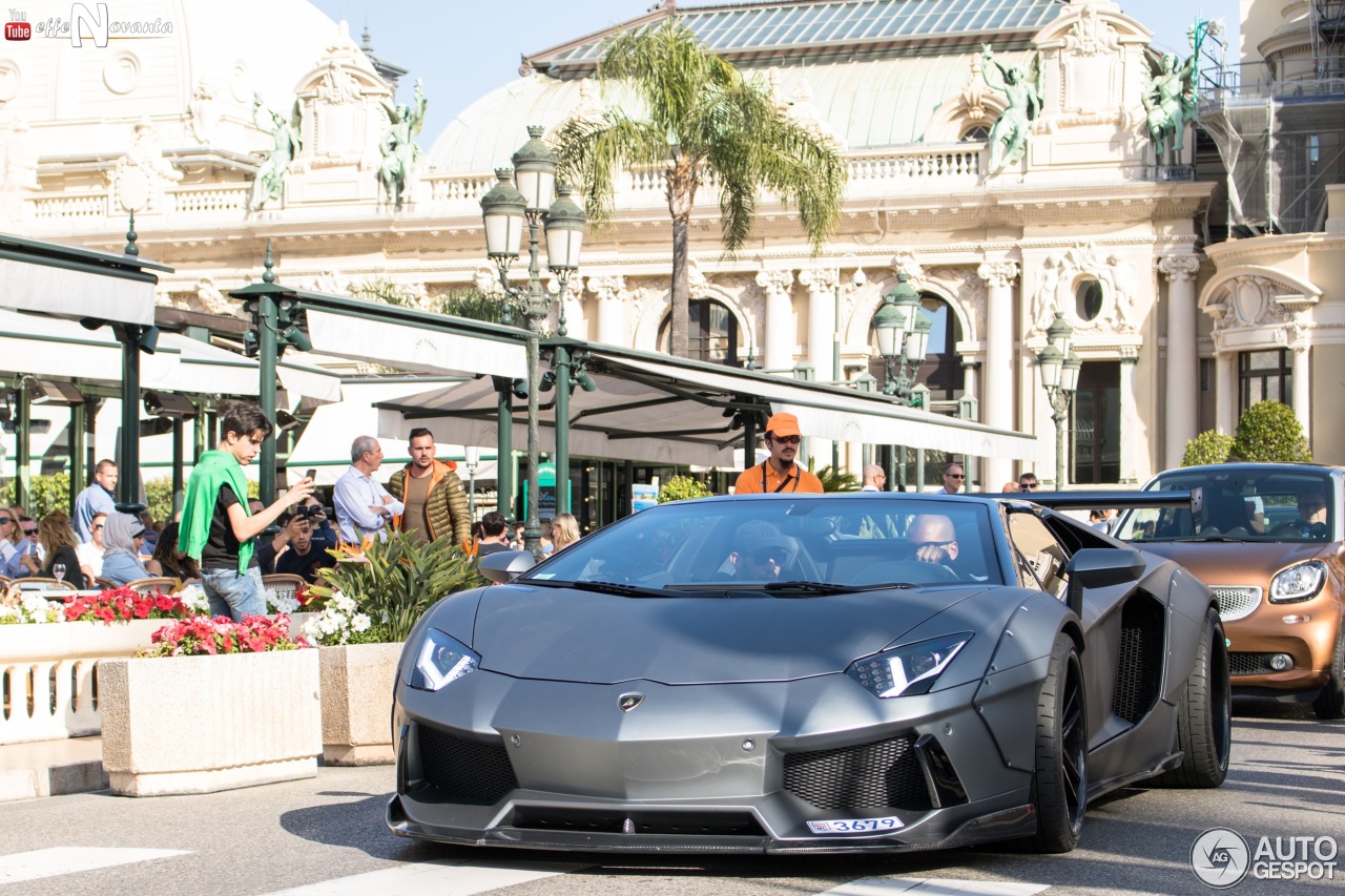 Lamborghini Aventador LP700-4 Roadster Liberty Walk LB Performance Wide Body