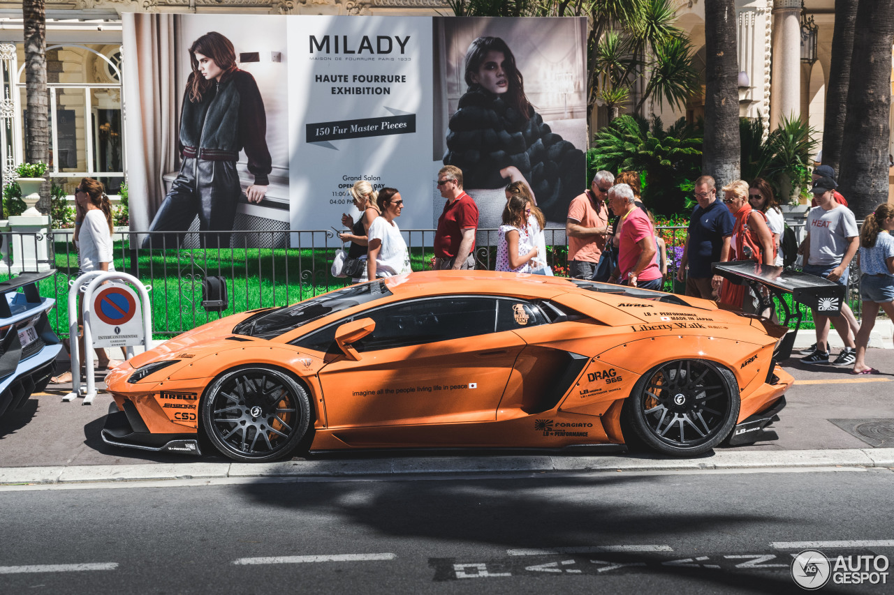 Lamborghini Aventador LP700-4 Liberty Walk LB Performance Wide Body