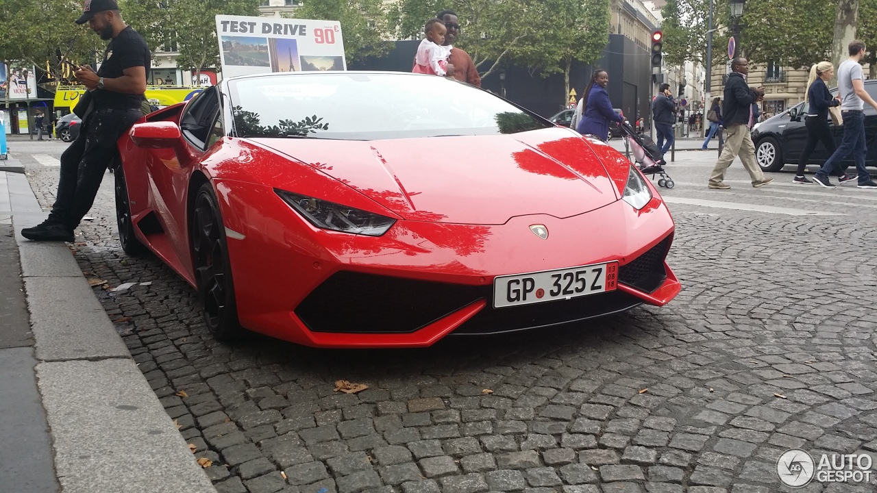 Lamborghini Huracán LP610-4 Spyder