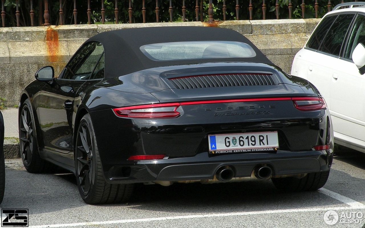 Porsche 991 Carrera 4 GTS Cabriolet MkII