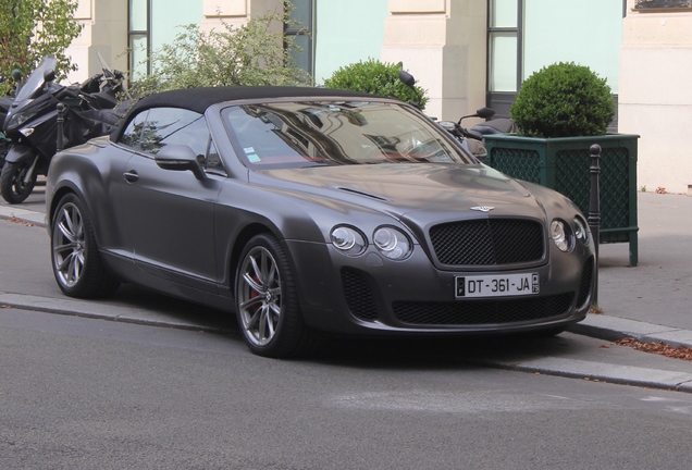 Bentley Continental Supersports Convertible