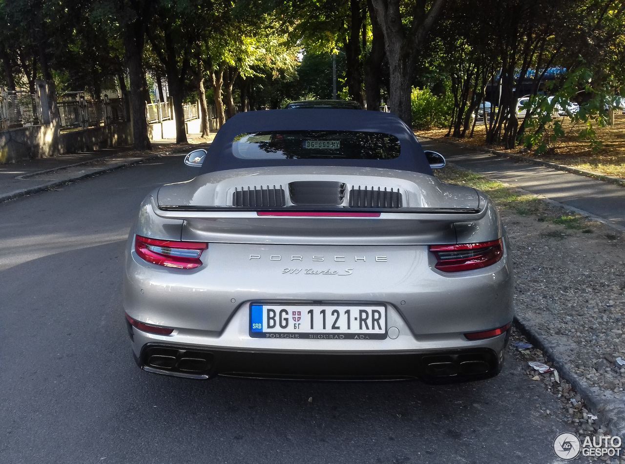 Porsche 991 Turbo S Cabriolet MkII