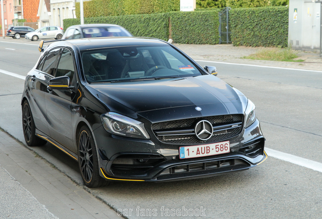 Mercedes-AMG A 45 W176 Yellow Night Edition