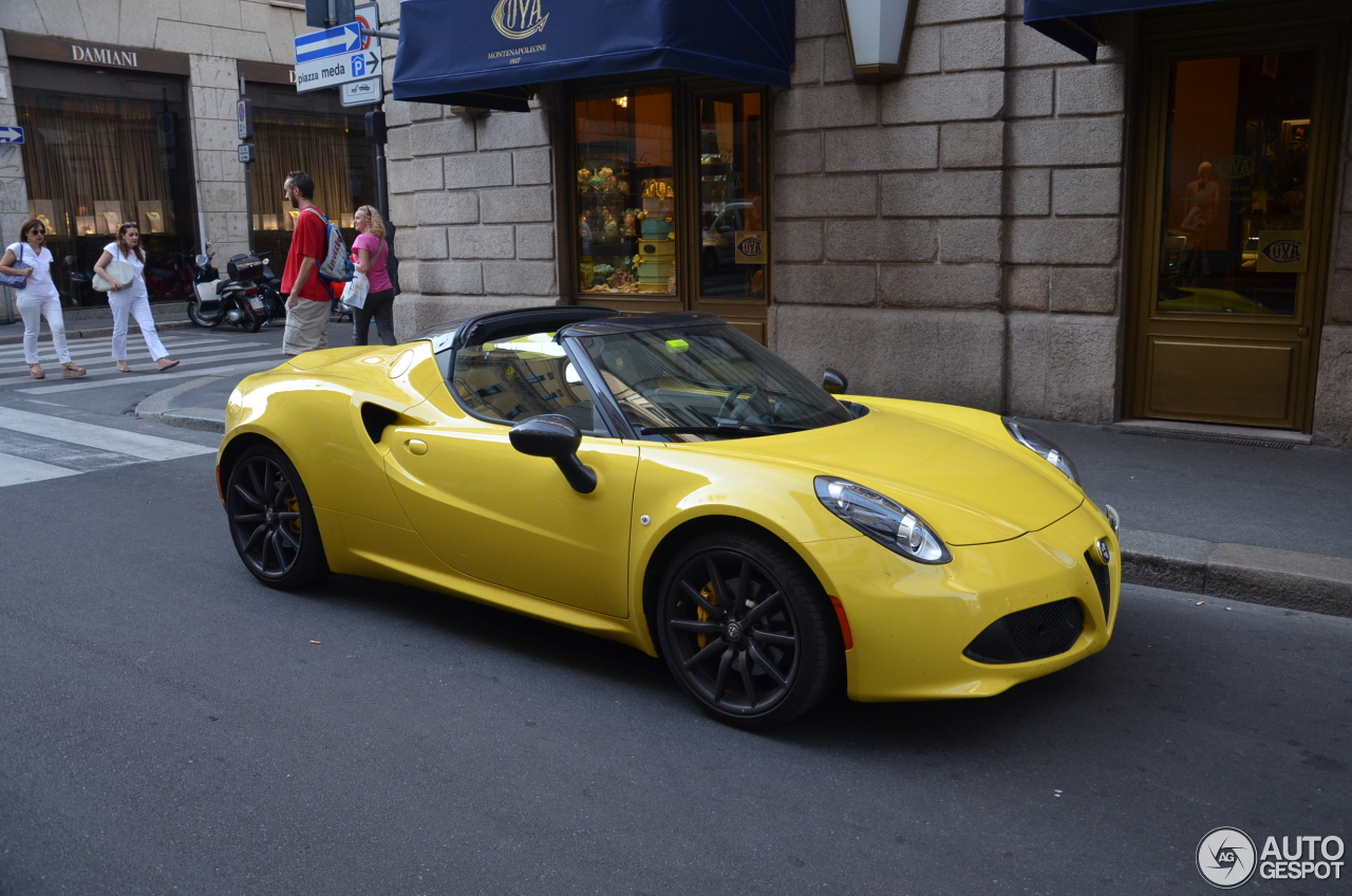 Alfa Romeo 4C Spider