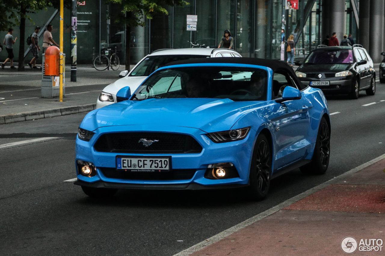 Ford Mustang GT Convertible 2015