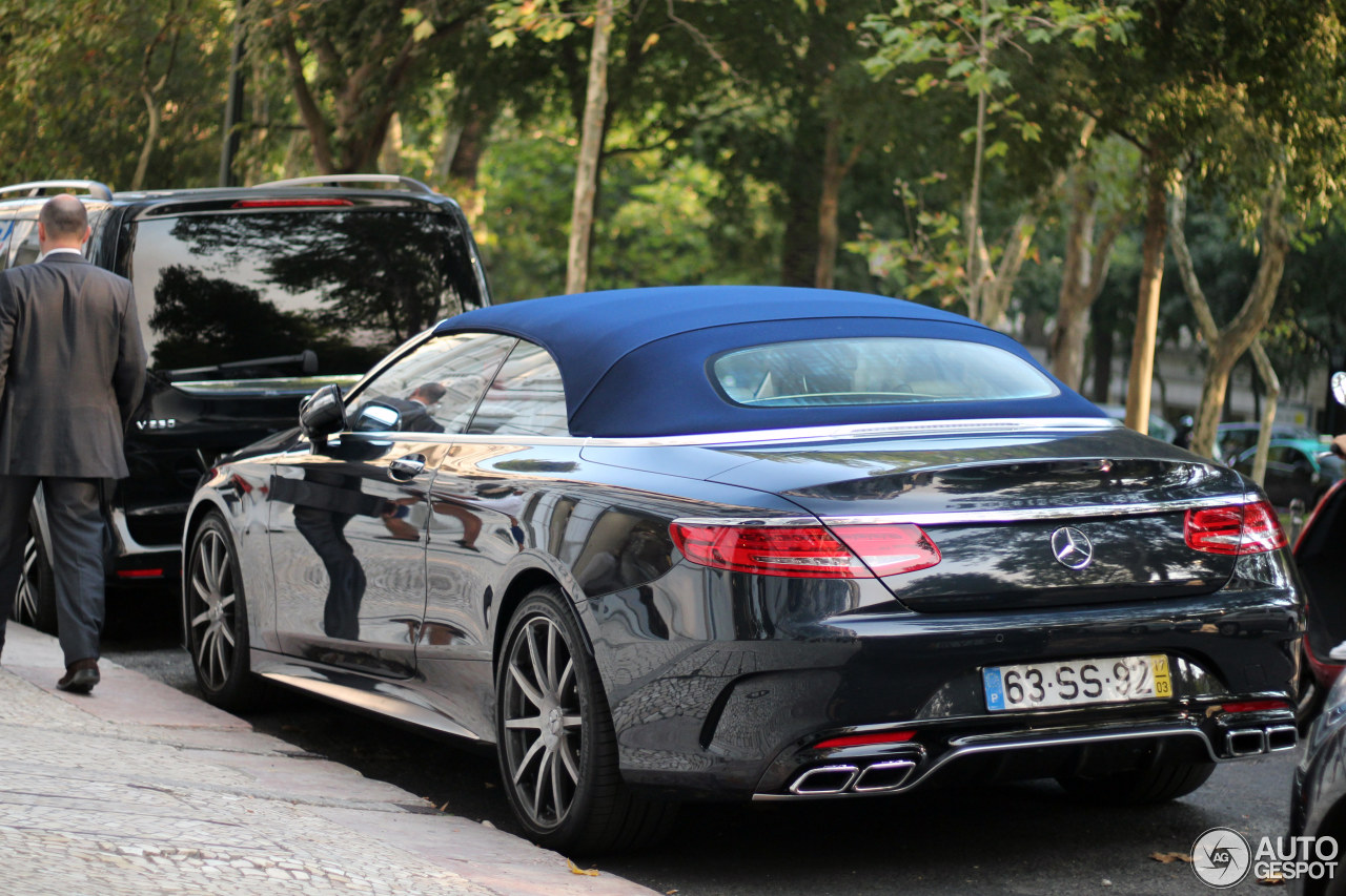 Mercedes-AMG S 63 Convertible A217