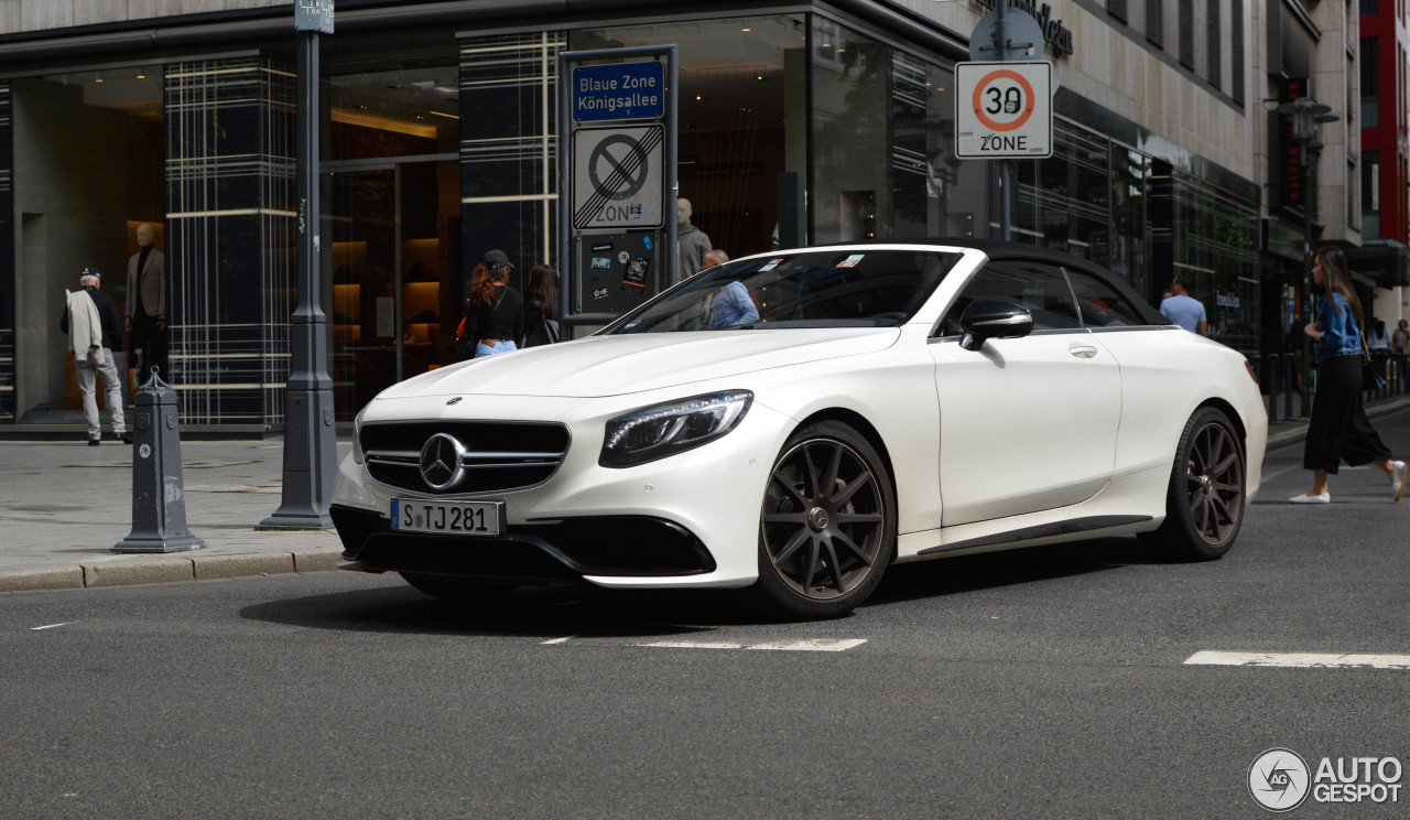 Mercedes-AMG S 63 Convertible A217