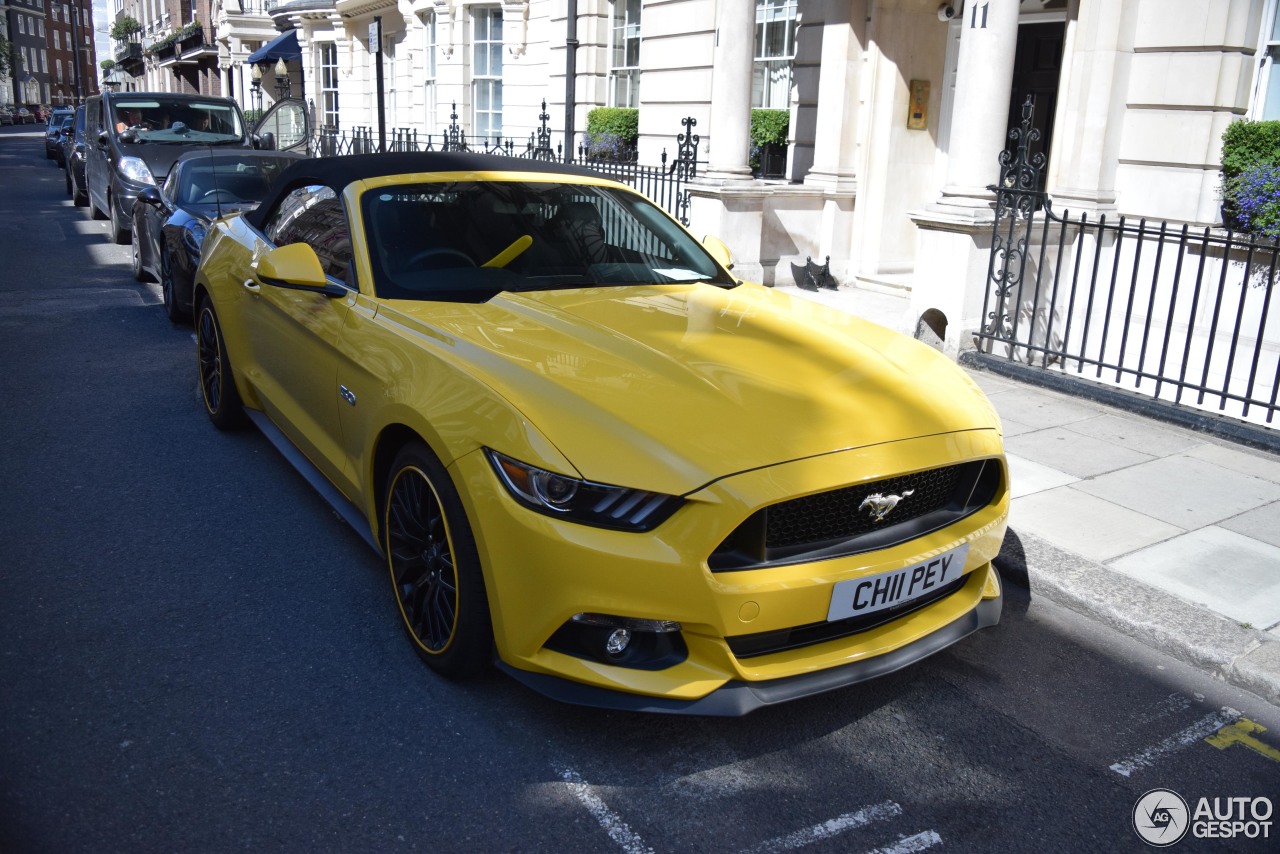 Ford Mustang GT Convertible 2015