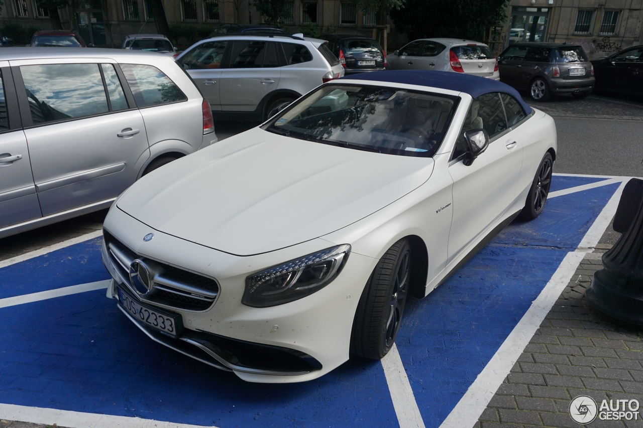 Mercedes-AMG S 63 Convertible A217