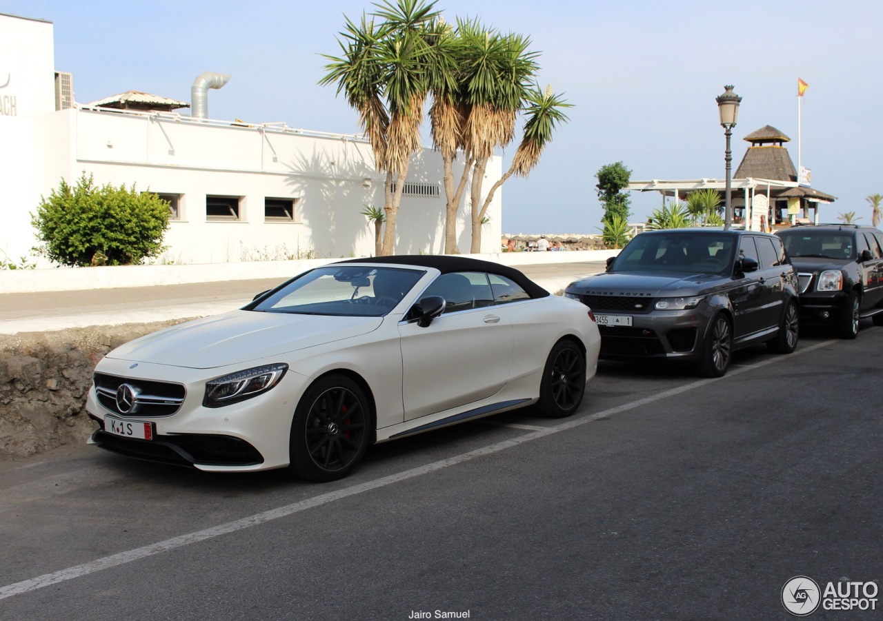 Mercedes-AMG S 63 Convertible A217