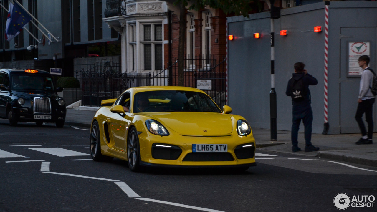 Porsche 981 Cayman GT4